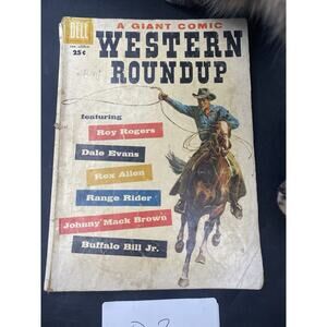 Western Roundup #21 (Dell Comics January-March 1958)